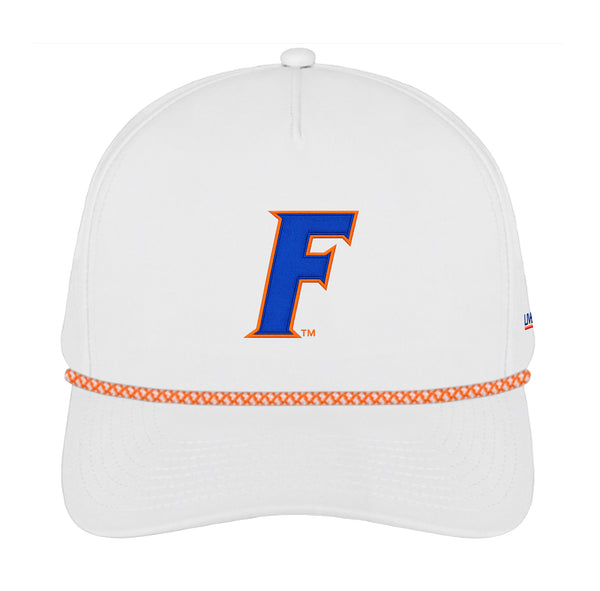 UF F Logo 5 Panel Performance Rope Hat