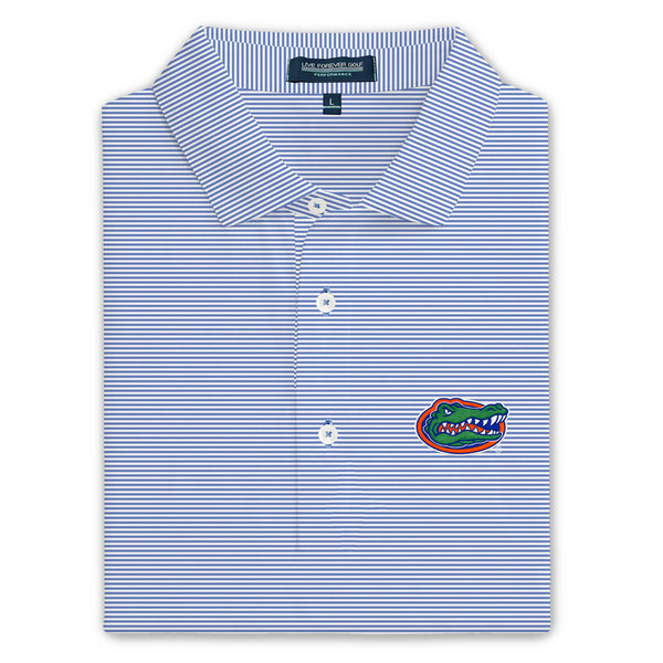 UF Gator Head Oval Logo Ringer Performance Polo