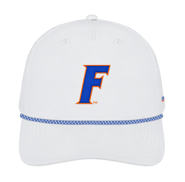 UF F Logo 5 Panel Performance Rope Hat