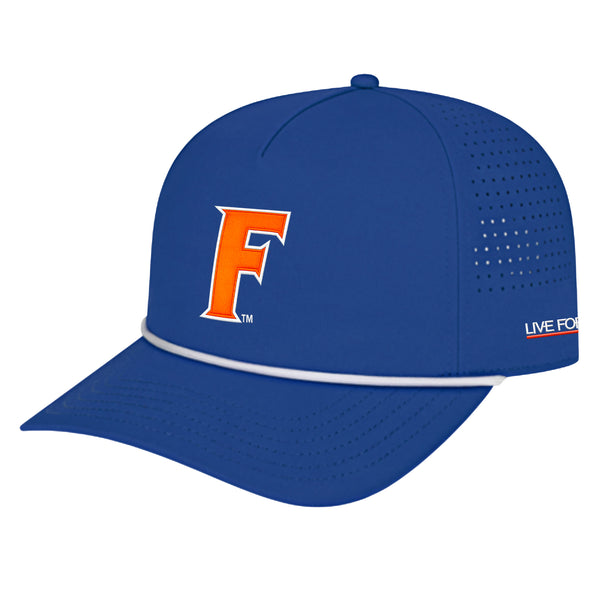 UF F Logo 5 Panel Perforated Performance Hat