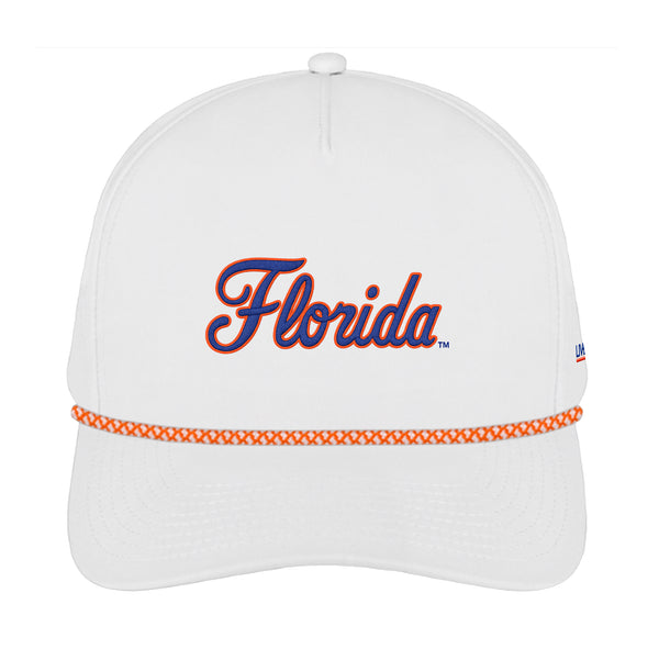UF Script Logo 5 Panel Performance Rope Hat