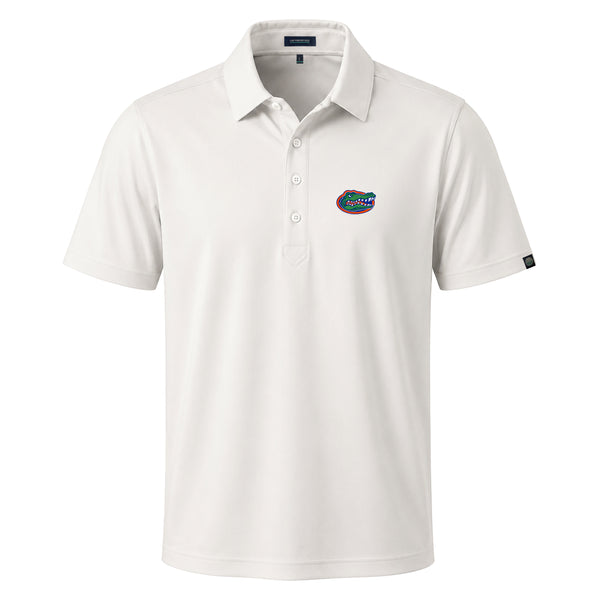 UF Gator Head Oval Logo First Light Short Sleeve Polo