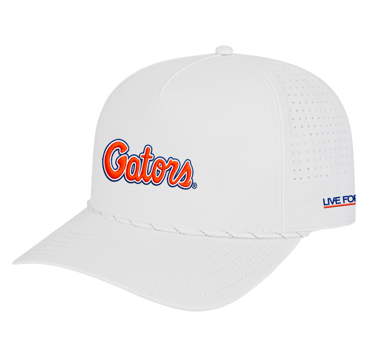 UF Gators Script 5 Panel Perforated Performance Hat
