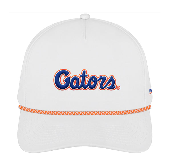 UF Gator Script 5 Panel Performance Rope Hat