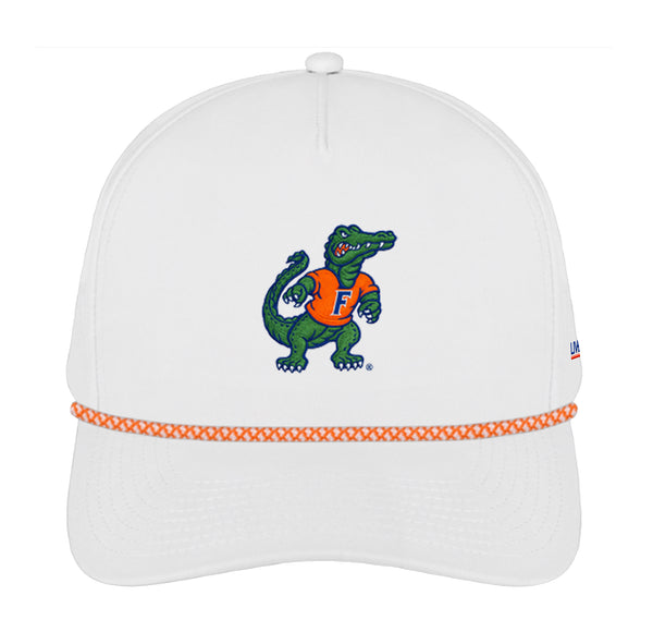UF Standing Albert Logo 5 Panel Performance Rope Hat