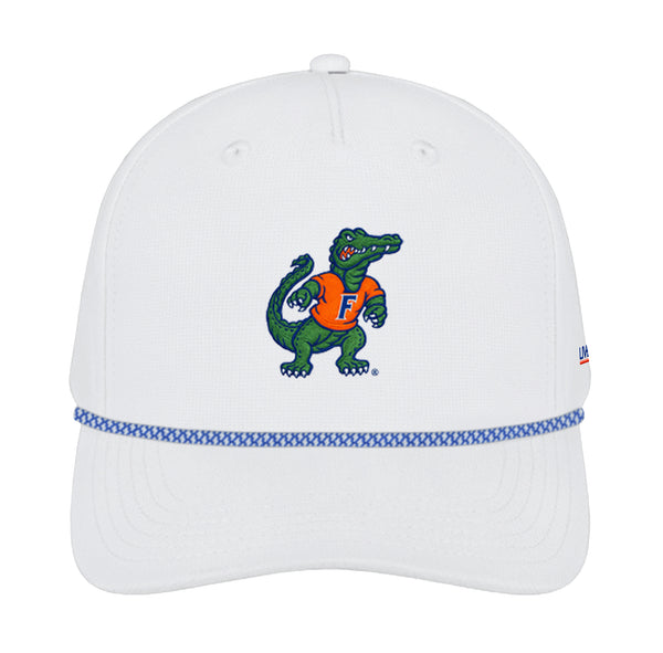 UF Standing Albert Logo 5 Panel Performance Rope Hat