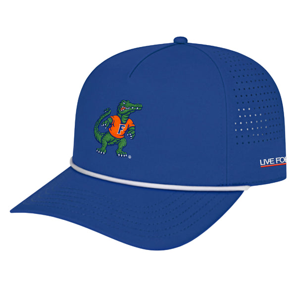 UF Standing Albert Logo 5 Panel Perforated Performance Hat