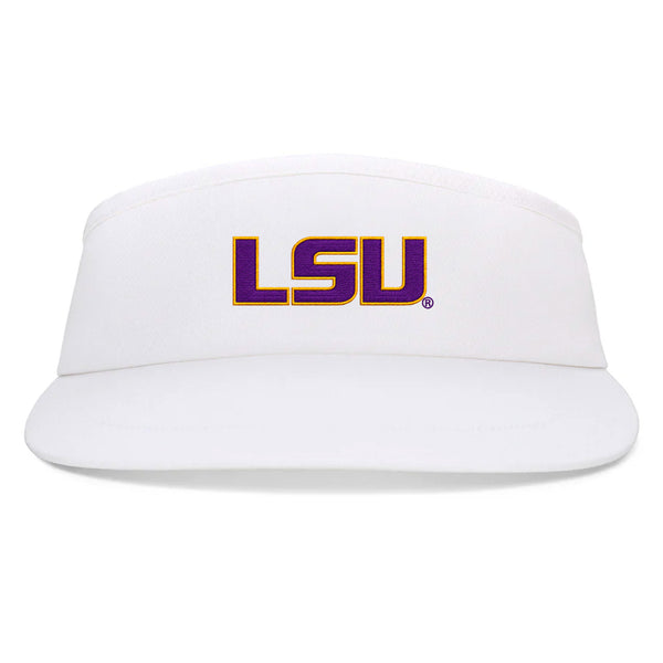LSU Block Logo Visor