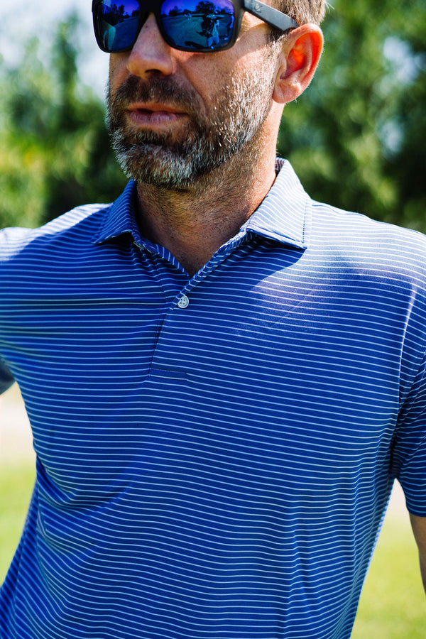 The Ringer Performance Golf Polo - Classic Stripe