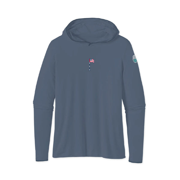 USA GC Pin & Flag Riv Performance Sun Hoodie