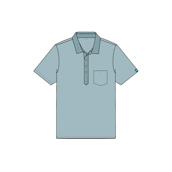 The Riv Contrast Placket Polo