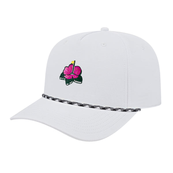 Floral Azalea 5-Panel Performance Rope Hat