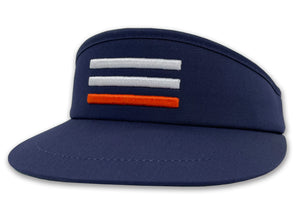 Navy/Orange/White